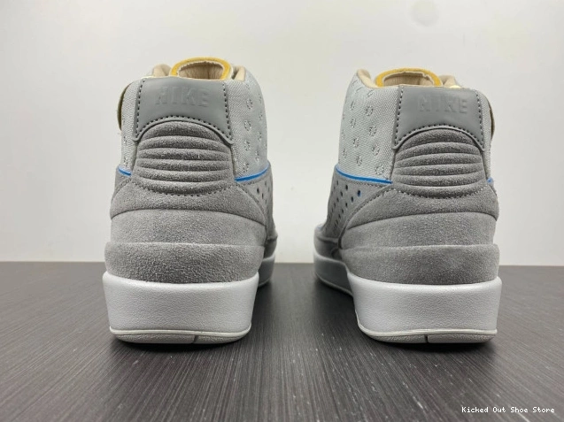 Kick Theory Fog Retro 2 Jordan Grey DN3802-001 Union 0801